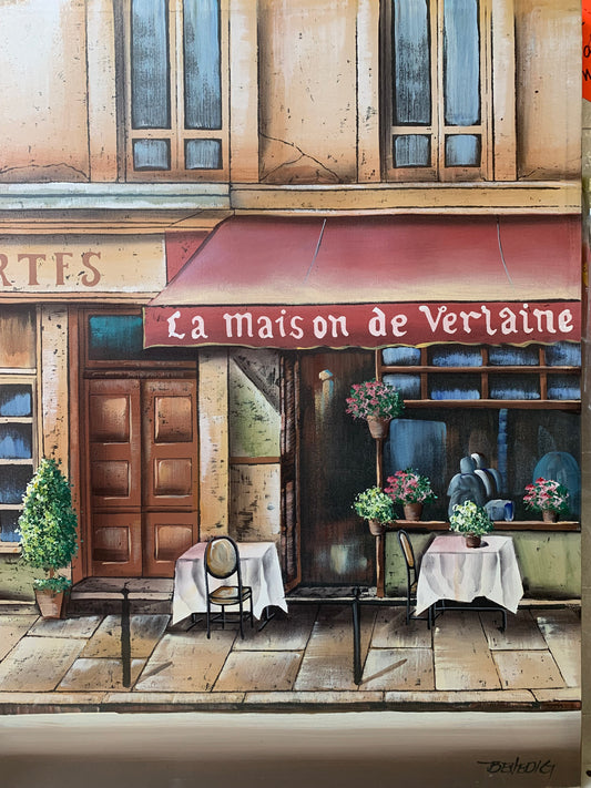 La Maison De Verlaine Painting