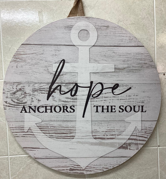 Hope Anchors Round
