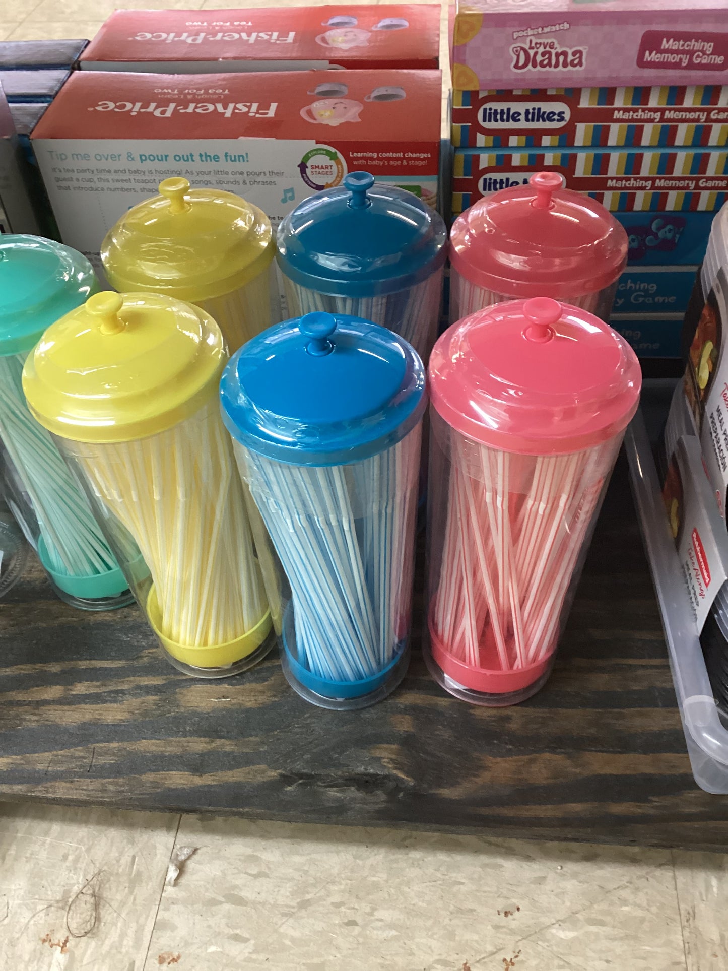 Straw & Container