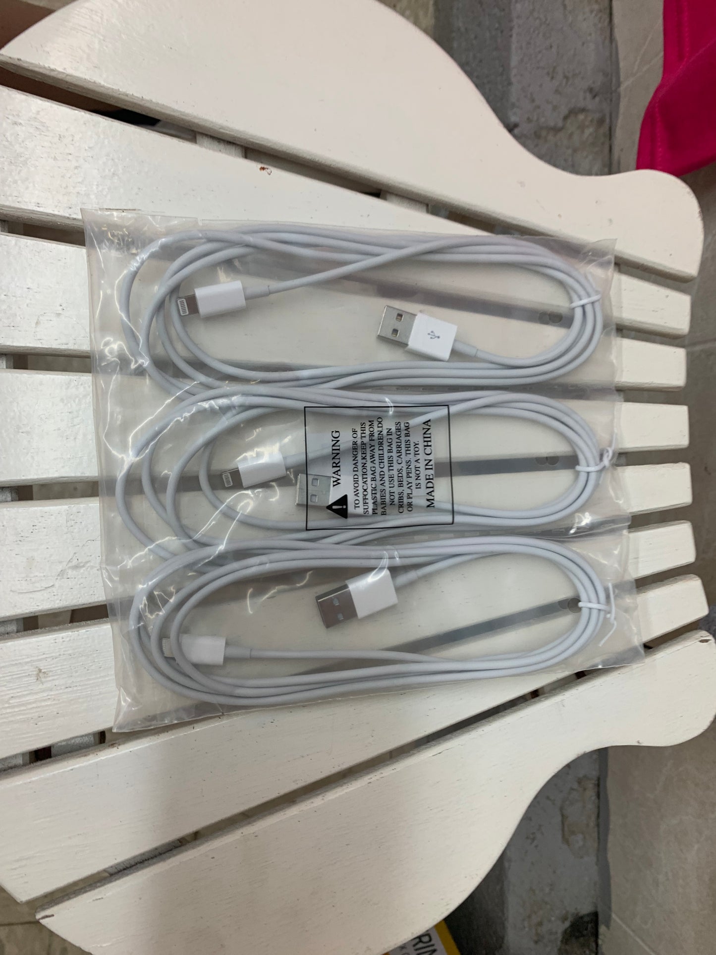 iPhone Chargers 3pk