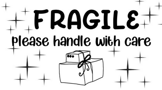 Fragile Please Handle With Care Stars