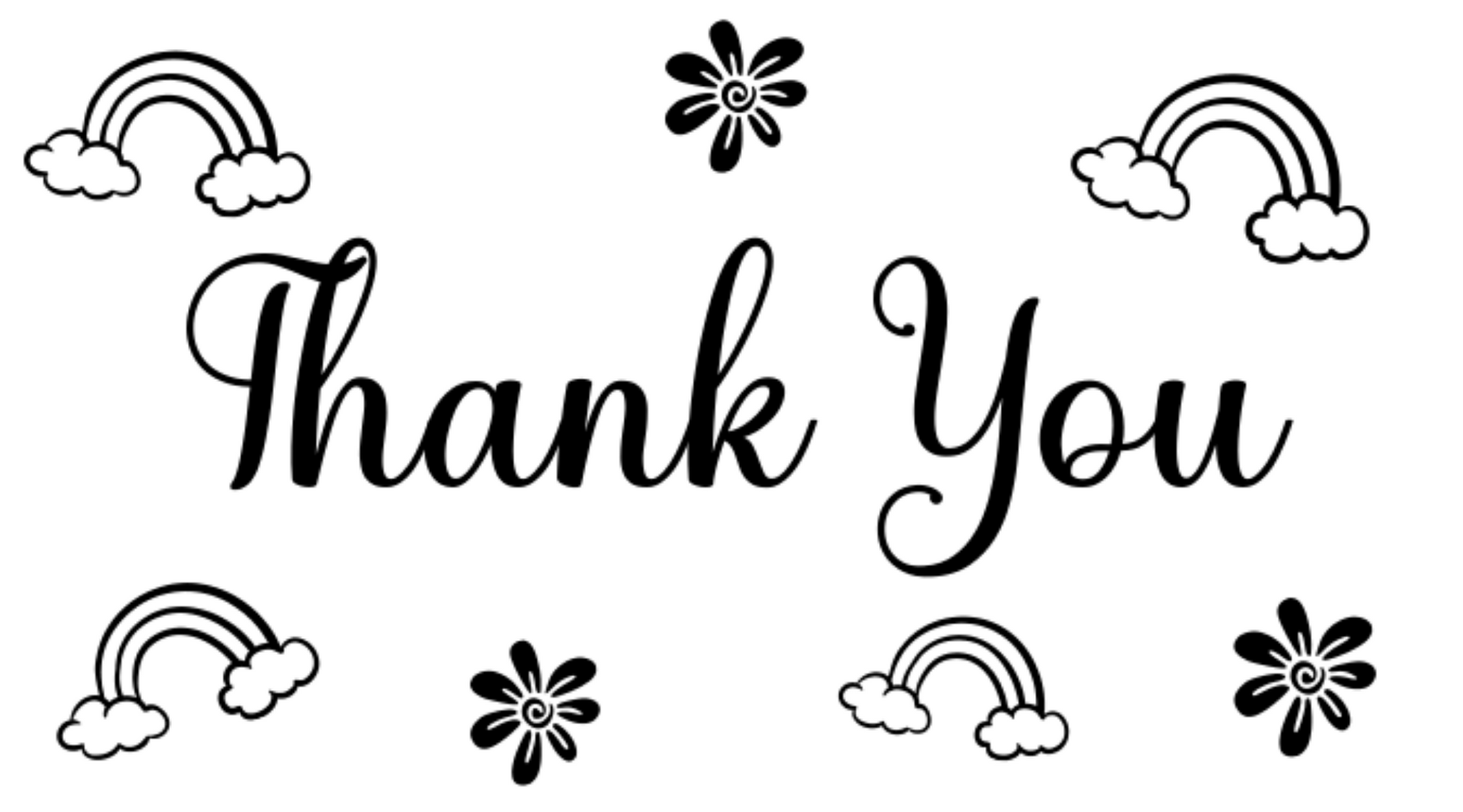 Thank You Rainbows Champion Treasures