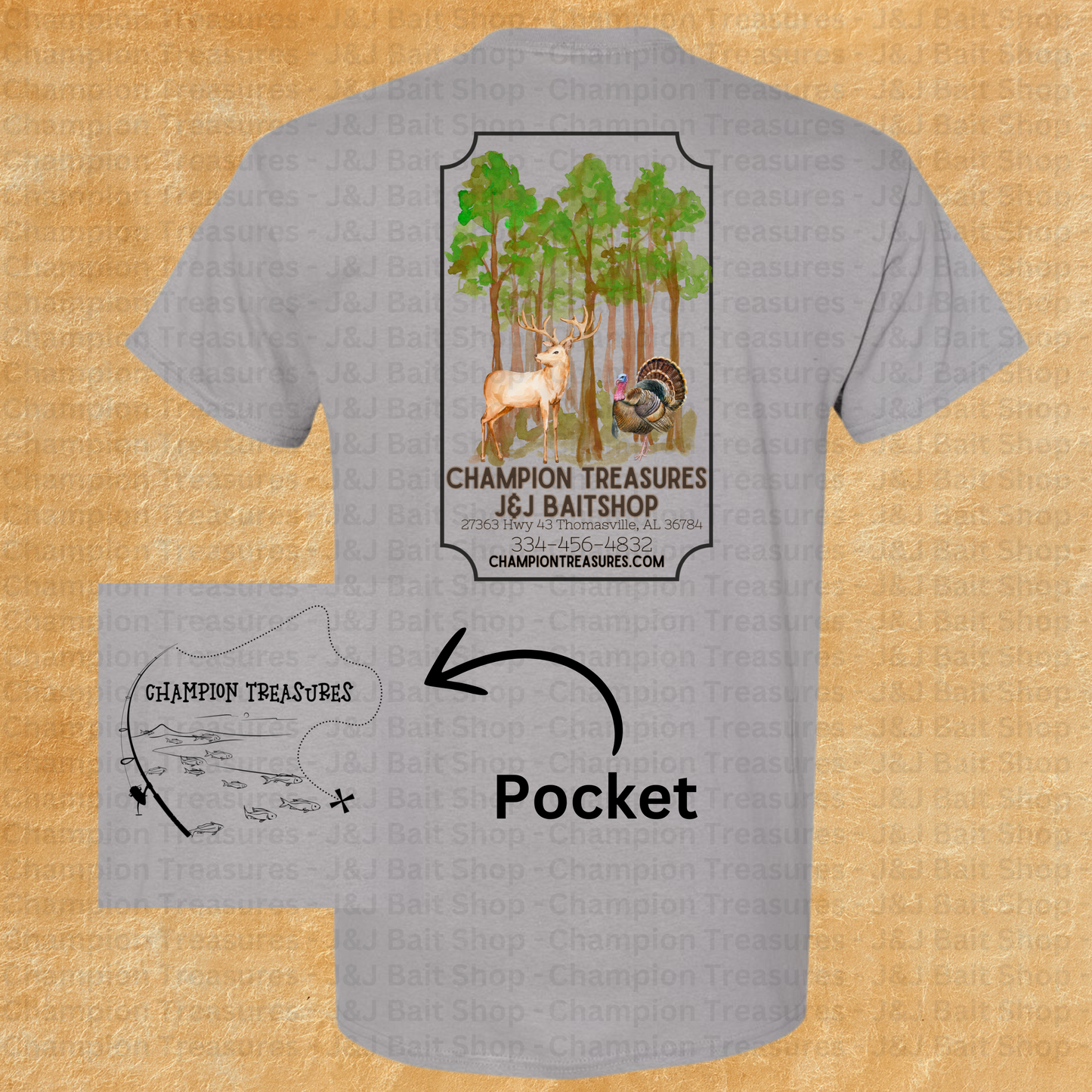 Deer and Turkey - Store Merch