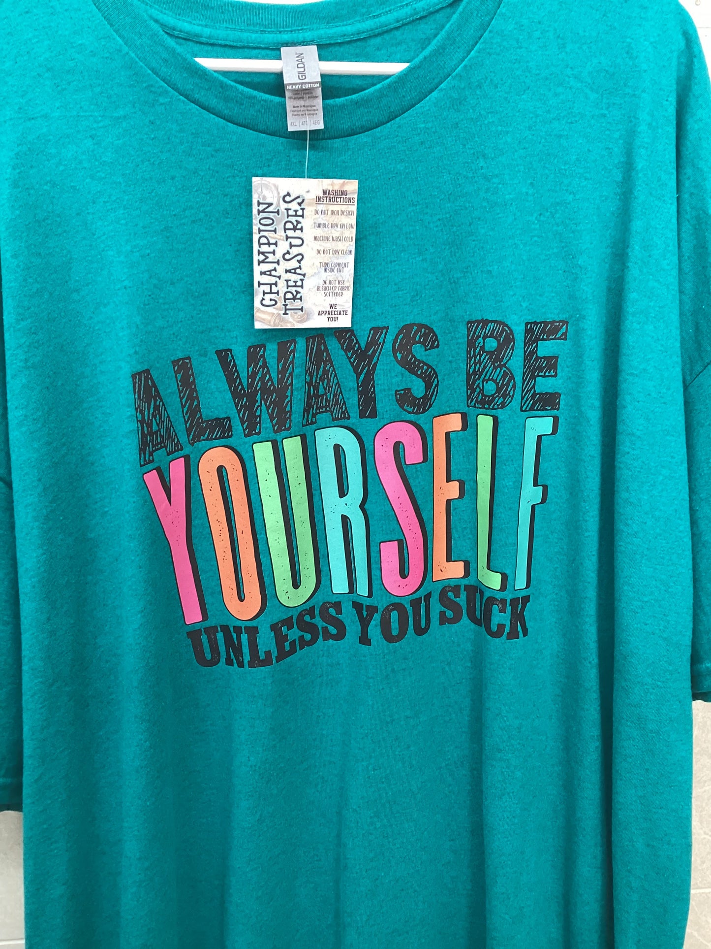 Be Yourself Unless You Suck