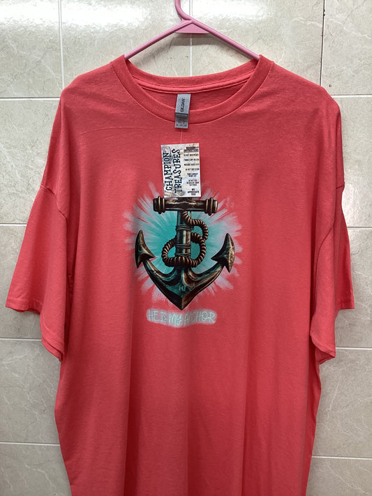 He  Is My Anchor Teal