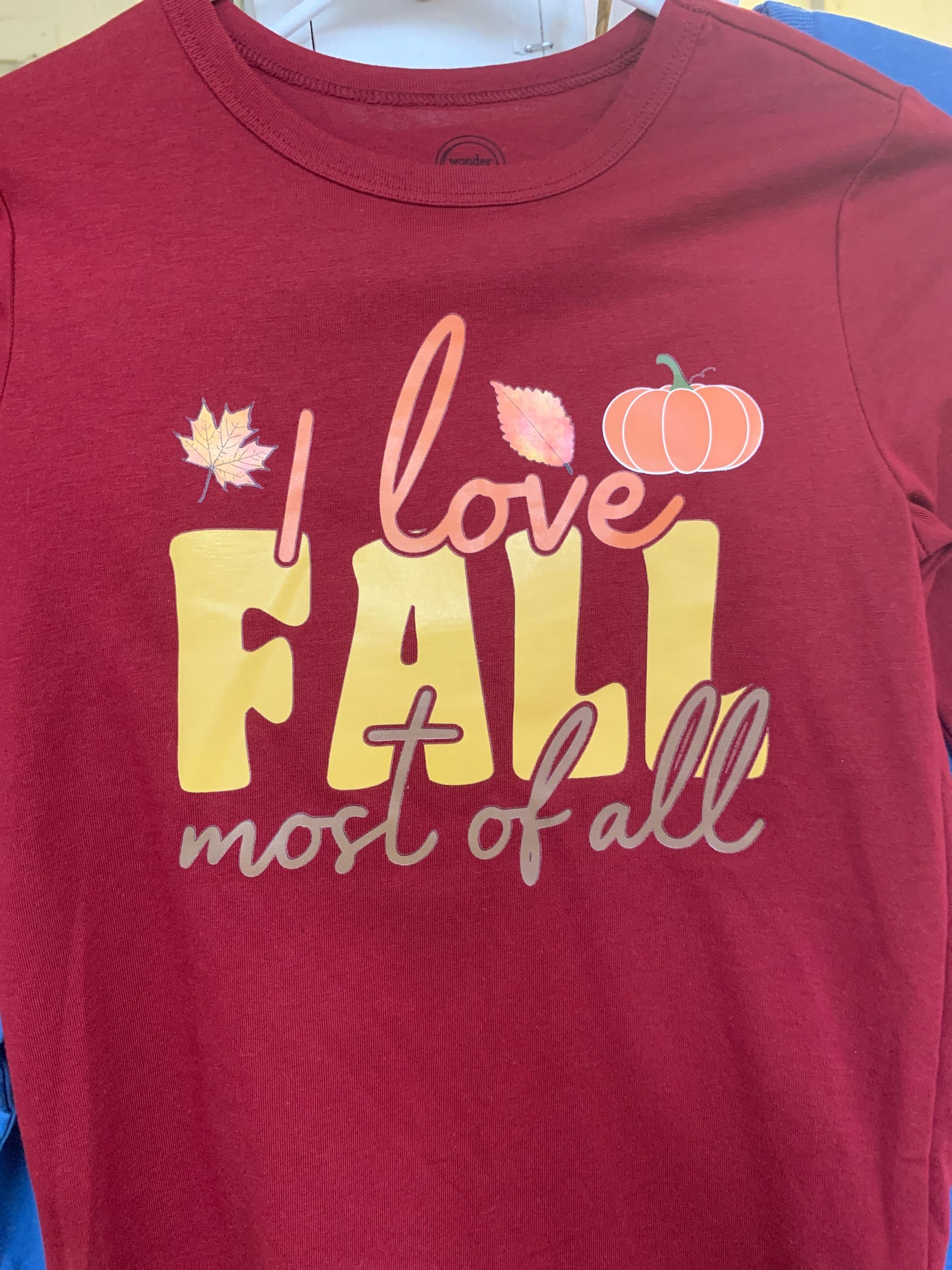 I love fall most of all