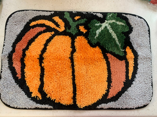 Pumpkin Bath Mat