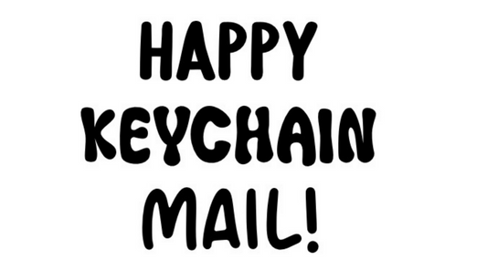 Happy Keychain Mail