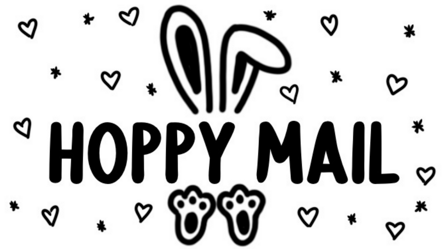 Hoppy Mail Hearts