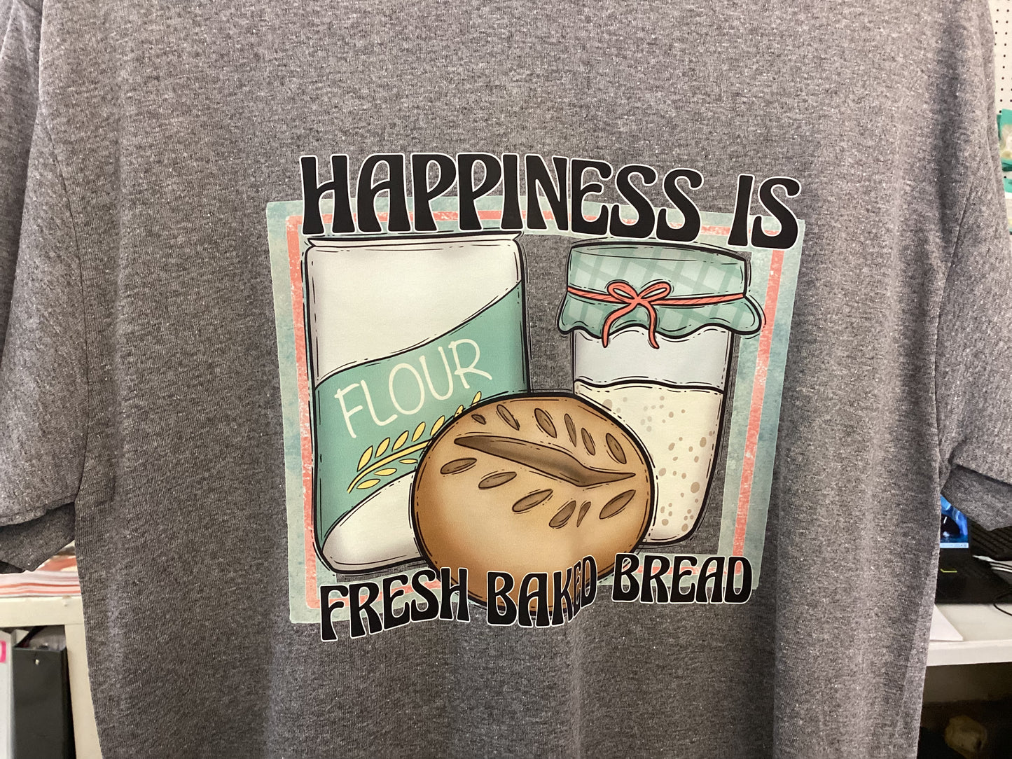 Happiness Is Fresh Baked Bread