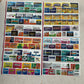 Travel pill case and labels