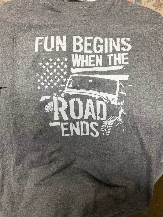 Fun Begins Where The Road Ends