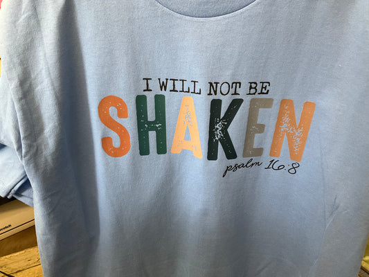 I Will Not Be Shaken