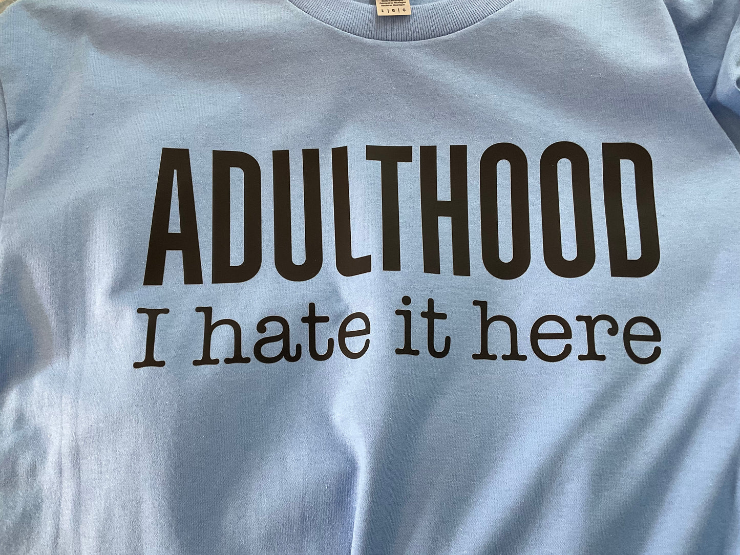 Adulthood I Hate It Here