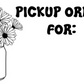 Pick Up Flower Bouquet