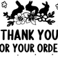 Thank You For Your Order Easter